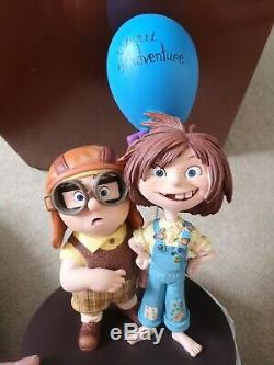 Disney Pixar Disneyland Paris UP Figurine Carl and ELLIE Limited Edition