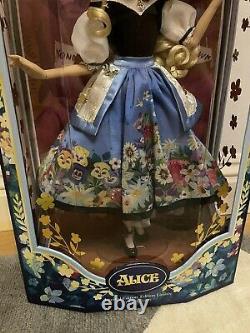 Disney Store Alice in Wonderland Mary Blair Limited Edition Doll & Reusable Bag