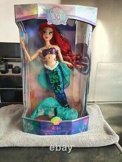Disney Store Ariel The Little Mermaid 30th Anniversary Limited Edition Doll 17