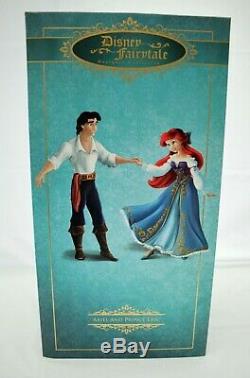 Disney Store Designer Fairytale Collection Ariel and Eric Dolls BRAND NEW