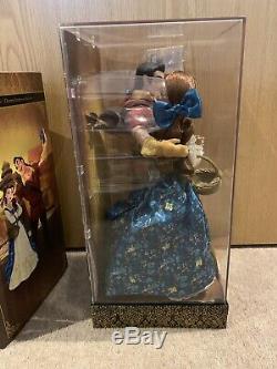 Disney Store Designer Fairytale Limited Edition Doll Set Belle And Gaston BNIB