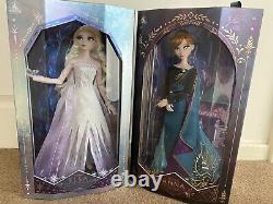 Disney Store Elsa the Snow Queen, Queen Anna Doll Frozen 2 Limited Edition 17