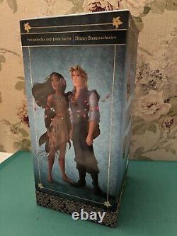 Disney Store Fairytale Doll Set Limited Edition Pocahontas And John Smith