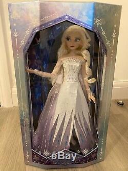 Disney Store Frozen 2 Elsa The Snow Queen 17 Doll Limited Edition SOLD OUT