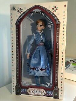 Disney Store Limited Edition 17 Anna Doll Olafs Frozen Adventure Collectable LE