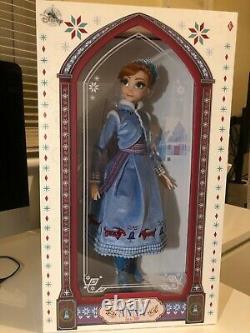 Disney Store Limited Edition 17 Anna Doll Olafs Frozen Adventure Collectable LE