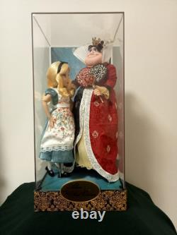 Disney Store Limited Edition Dolls Alice Red Queen Of Hearts Heroes & Villains