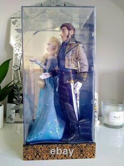 Disney Store Limited Edition Elsa And Hans Dolls Frozen Fairytale Designer