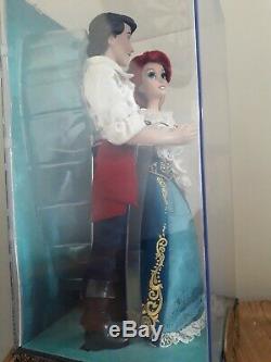 Disney Store ariel and eric Fairytale Designer Doll Limited Edition, exclusive