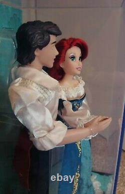 Disney Store designer fairytale doll Ariel and Eric limited edition