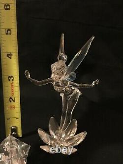 Disney Swarovski Tinker Bell Crystal Figurine Limited Edition 2008 Peter Pan