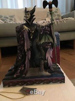 Disney Traditions Maleficent, Evil Enchantment, Showcase, Jim Shore, Lights Up! RARE