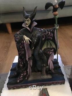 Disney Traditions Maleficent, Evil Enchantment, Showcase, Jim Shore, Lights Up! RARE