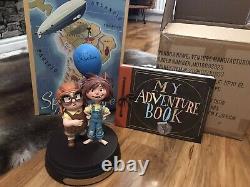 Disneyland paris disney pixar UP carl and ellie figurine Limited Edition