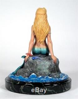 Doug Sneyd's Mermaid Statue by CS Moore Studios Limited Edition Hand Painted NEW
