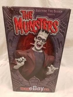 ELECTRIC TIKI HERMAN MUNSTER MAQUETTE NIB! Ltd to 1313 STATUE Family MONSTERS