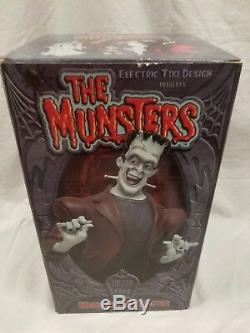 ELECTRIC TIKI HERMAN MUNSTER MAQUETTE NIB! Ltd to 1313 STATUE Family MONSTERS