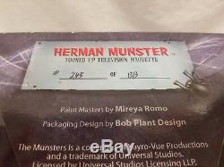 ELECTRIC TIKI HERMAN MUNSTER MAQUETTE NIB! Ltd to 1313 STATUE Family MONSTERS