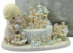 ENESCO PRECIOUS MOMENTS From The Beginning RARE 25th Anniversary Vtg FIGURINE