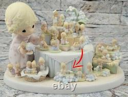 ENESCO PRECIOUS MOMENTS From The Beginning RARE 25th Anniversary Vtg FIGURINE