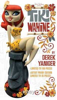 Electric Tiki-Derek Yaniger's TIKI WAHINE statue-Regular version! Limited to 199