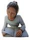 Elisa Figurine / Sculpture Of Girl Reading Lying Down, Limited Edition Of 5000
