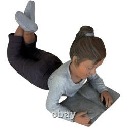 Elisa Limited Edition Figurine Girl Reading Collectible 2024 Ceramic