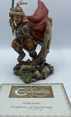 Enchantica EN2244 Barbarian Battle For The Orb Limited Edition Figurine With CoA