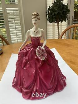 Excellent condition rare Coalport figurine'Grand Finale' Note COLLECTION ONLY