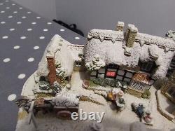 Extremely Rare Large Lilliput Lane. Christmas Eveilluminated. Ltd. Ed. Box&Deeds