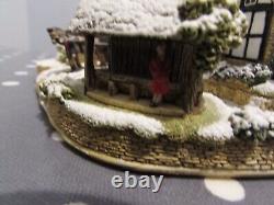 Extremely Rare Large Lilliput Lane. Christmas Eveilluminated. Ltd. Ed. Box&Deeds