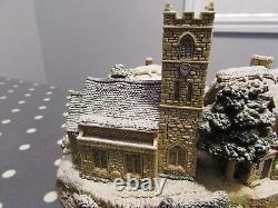 Extremely Rare Large Lilliput Lane. Christmas Eveilluminated. Ltd. Ed. Box&Deeds