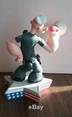 Extremely Rare! Popeye as Police Officer Figurine Limited Edition of 3600 Statue