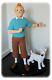 Extremely Rare! Tintin & Snowy Lifesize Limited Edition Of 300 Figurine Statue