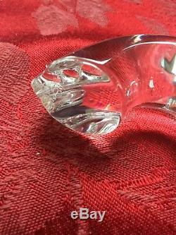 FLAWLESS Exquisite BACCARAT Art Crystal Set SEA SERPENT DRAGON LOCH NESS MONSTER