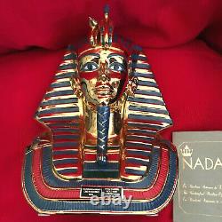 Fabulous Limited Edition Nadal Porcelain Bust of Tutankhamun 1066 of 5000