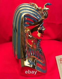 Fabulous Limited Edition Nadal Porcelain Bust of Tutankhamun 1066 of 5000