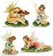 Faerie Glen Woodland Series Limited Edition Fairy Figurine Set Of 4 Retired