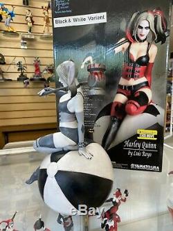 Fantasy Figure Gallery Harley Quinn Black & White Statue Limited Edition 32/100
