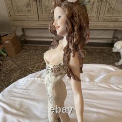 Florence Giuseppe Armani Limited Edition Woman Figurine 1998 Signed Resin Matte