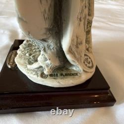 Florence Giuseppe Armani Limited Edition Woman Figurine 1998 Signed Resin Matte