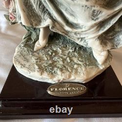 Florence Giuseppe Armani Limited Edition Woman Figurine 1998 Signed Resin Matte