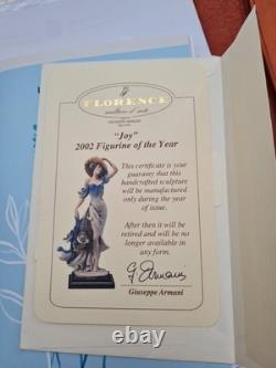 Florence'Joy' 2002 Figurine by Giuseppe Armani Limited Edition with Certificate
