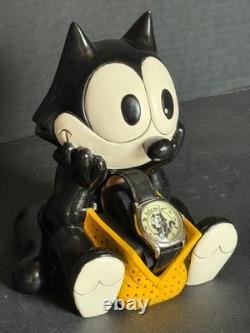 Fossil Felix the Cat Limited Edition Figurine with Watch