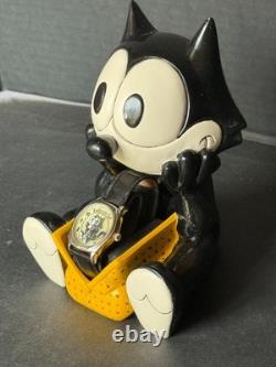 Fossil Felix the Cat Limited Edition Figurine with Watch