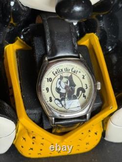 Fossil Felix the Cat Limited Edition Figurine with Watch