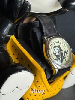Fossil Felix the Cat Limited Edition Figurine with Watch