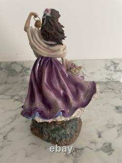 Franklin Mint Figurine' Catherine' Wuthering Heights Limited edition No. 1651