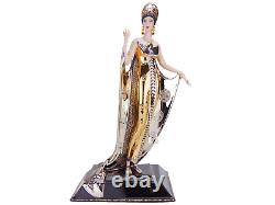 Franklin Mint Figurine House of Erte Isis Limited Edition Art Deco Lady Figure