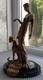 Franklin Mint House Of Erte Limited Edition Art Deco Ocelot Figurine Has Damage